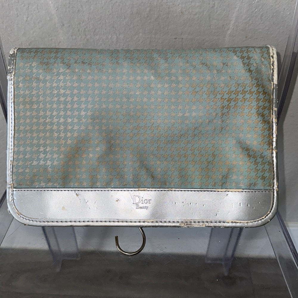 Dior beauty travel make up bag, folding, used